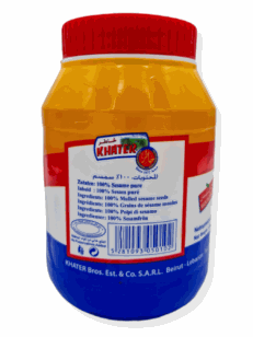 arabska pasta z sezamu, czyli tahini zamknięta w wygodnej plastikowej butelce